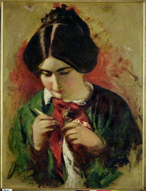 The Crochet-Worker (Mary Ann Purdon)
