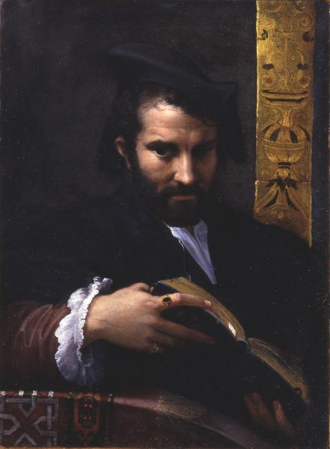 Portrait of a Man with a Book