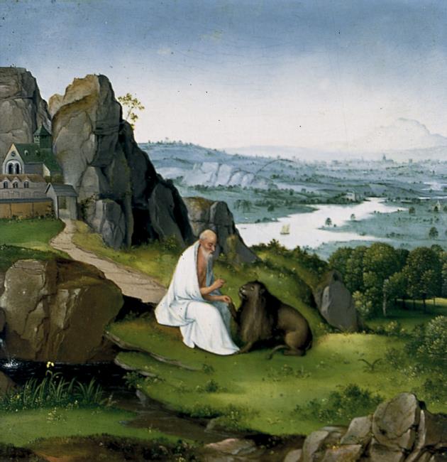 St. Jerome in a Landscape