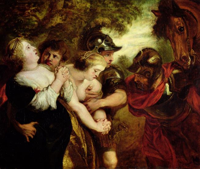 The Rape of the Sabine Women, after Rubens