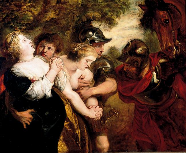 The Rape of the Sabine Women, after Rubens