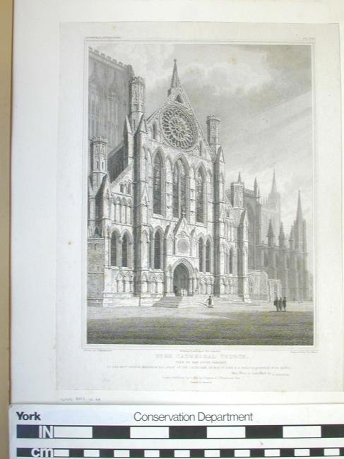 York Cathedral Church, View of the South Transept