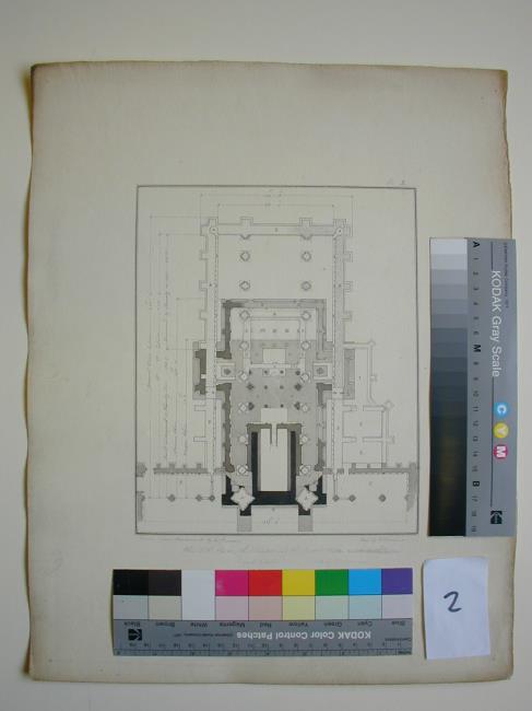 Plan of the Saxon, the Norman and the present Choir