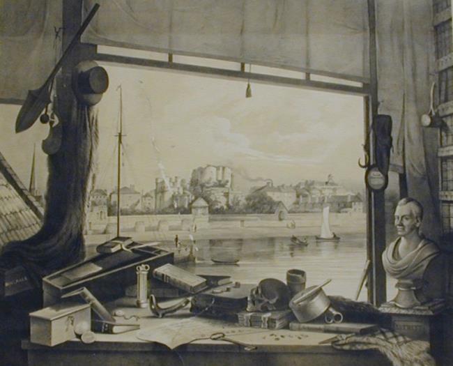 View from the Study Window of the Reverend James Everett, York
