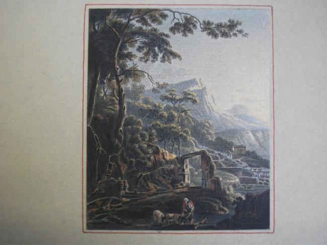A Landscape and Figures