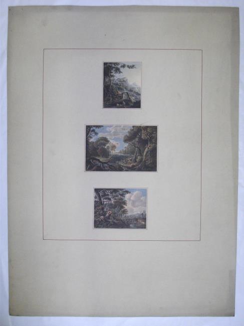 A Landscape and Figures