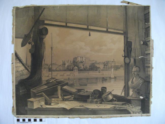 View from the Study Window of the Reverend James Everett, York
