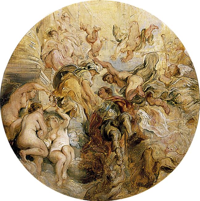 Apotheosis of the Duke of Buckingham, after Rubens