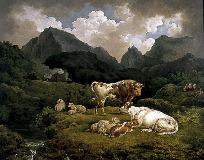Landscape with Cattle
