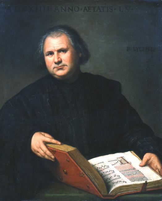 Portrait of a Man with a Missal