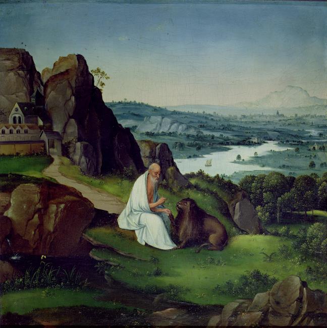 St. Jerome in a Landscape