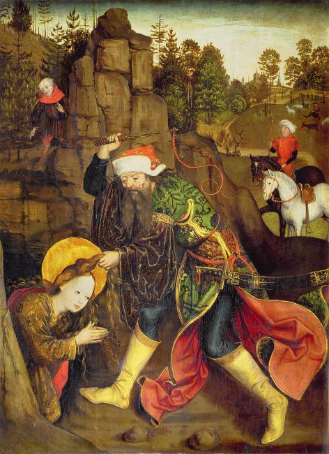 Flagellation of St. Barbara