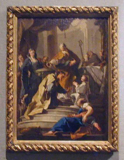 St. Prosdocimus baptising St. Daniel