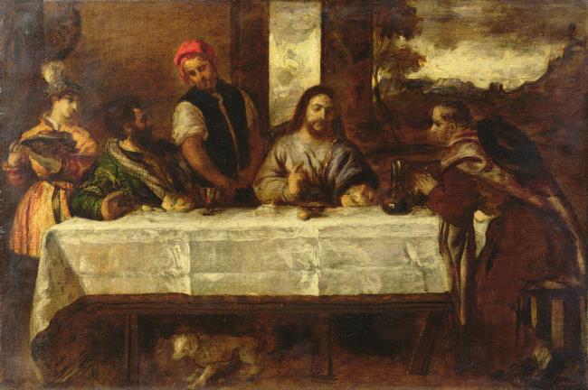 Supper at Emmaus, after Titian