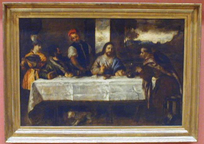 Supper at Emmaus, after Titian