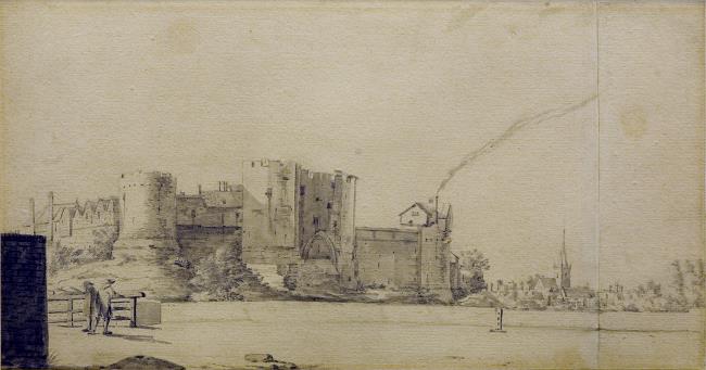 York Castle from the Mill Bank