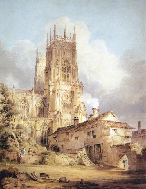 The West Towers of the Minster