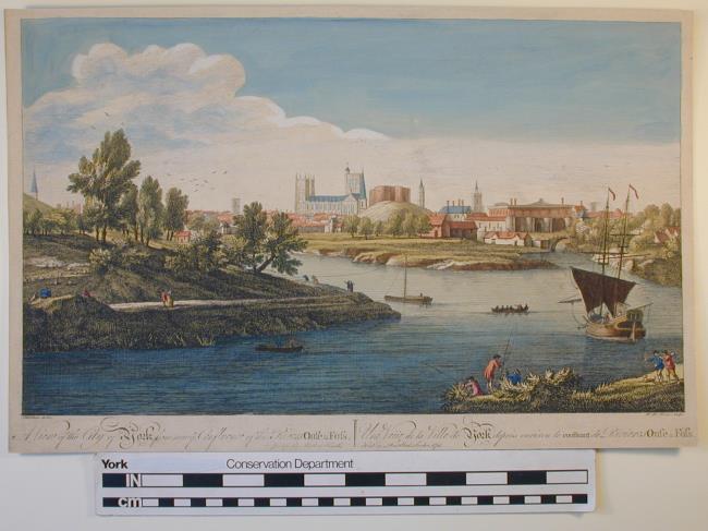 A View of the City of York from the near the confluence of the rivers Ouse and Fass