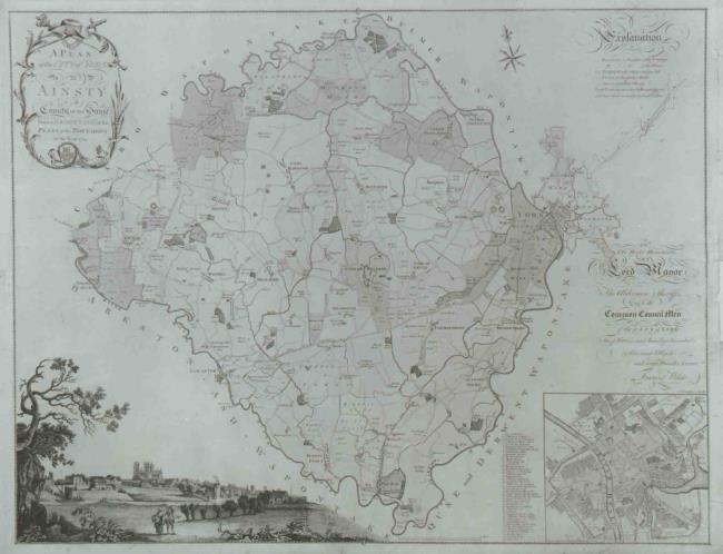 A Plan of the City of York and Ainsty