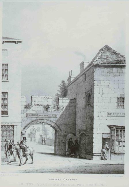 Ancient Gateway to the Yorkshire School for the Blind