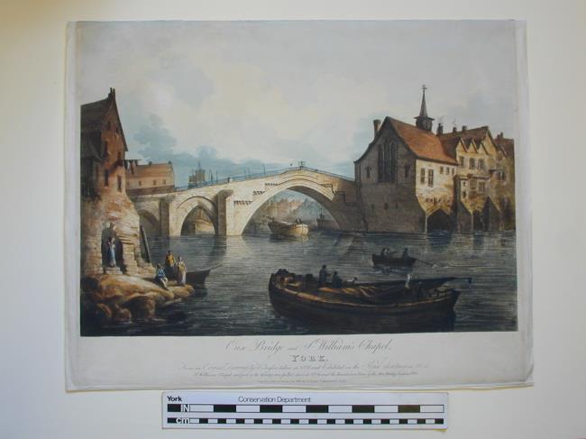 Ouse Bridge and St William's Chapel, York