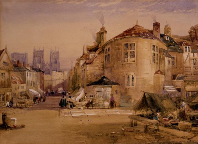 Bootham and Bootham Bar from Marygate