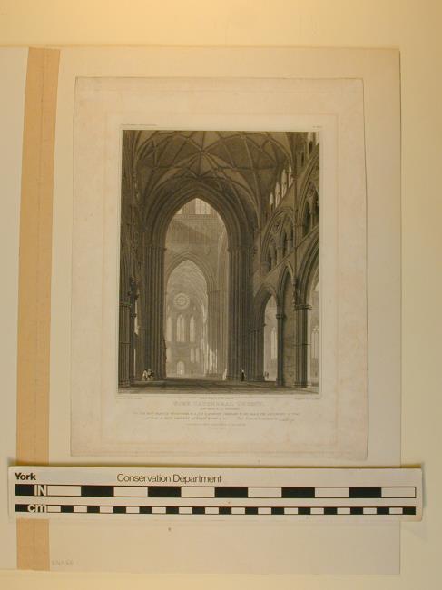 York Cathedral Church, View From N. to S. Transept