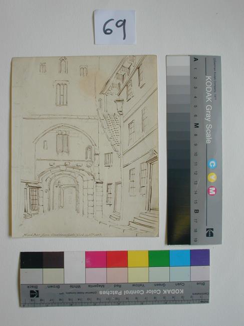 Monk Bar from Goodramgate, York