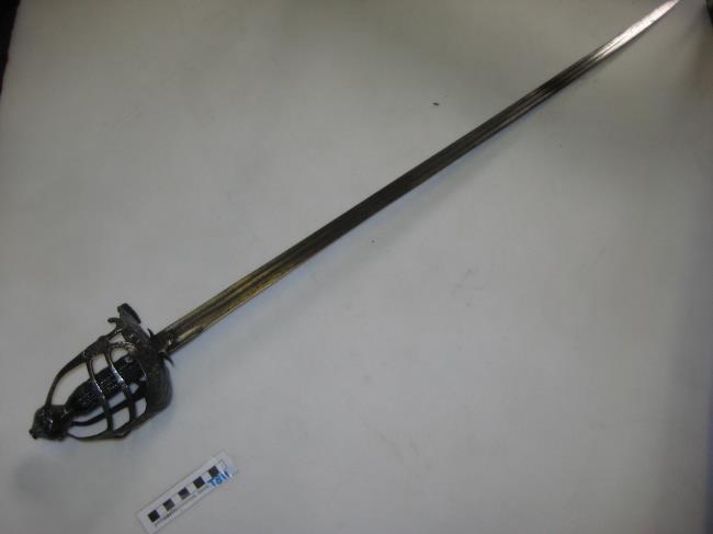 Download image | Basket Hilted Sword | York Museums Trust