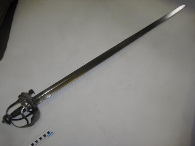 Download image | Basket Hilted Sword | York Museums Trust