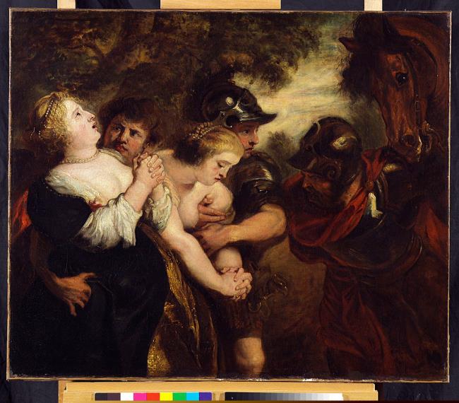 The Rape of the Sabine Women, after Rubens