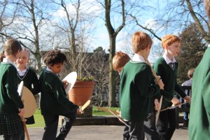 School Children at the Yorkshire Museum