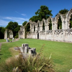 St Mary's Abbey - York Museum Gardens by John Potter