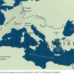 Map taken from A History of Roman Coinage in Britain, by Sam Moorhead (Greenlight Publishing, 2013), p.126.