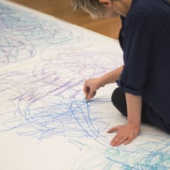 Drawing activities at York Art Gallery