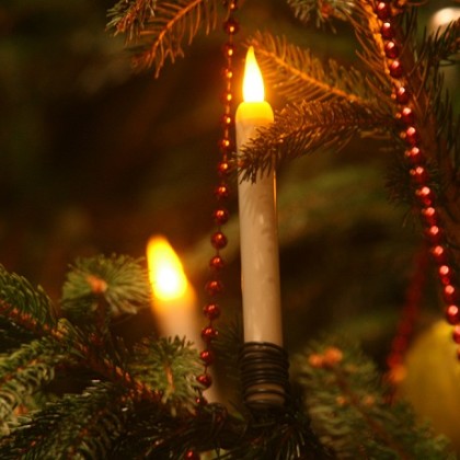 Textiles: Embellished Christmas Decorations