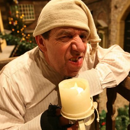 Sold out: An Evening with Ebenezer Scrooge