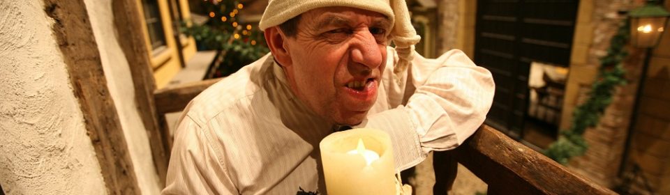 Sold out: An Evening with Ebenezer Scrooge