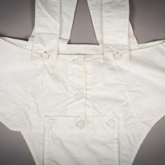 White fabric in belt shape