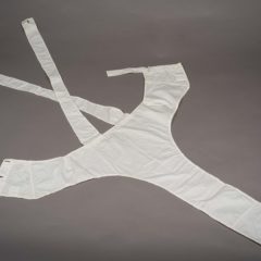White fabric in belt shape