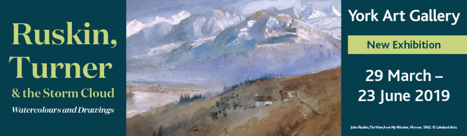 Introductory Tour of Ruskin, Turner & the Storm Cloud
