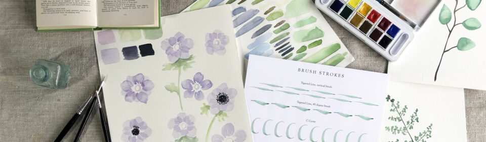 Introduction to Botanical Watercolours