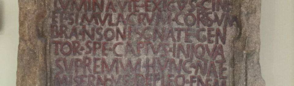 D(is) M(anibus)- “To the Spirits of the Departed” – Interpreting the Tombstone: a response to the Yorkshire Museum’s Roman Exhibition, by Hannah Lucas, English Literature student at the University of York