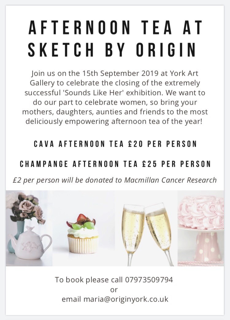 Afternoon Tea at Sketch by Origin